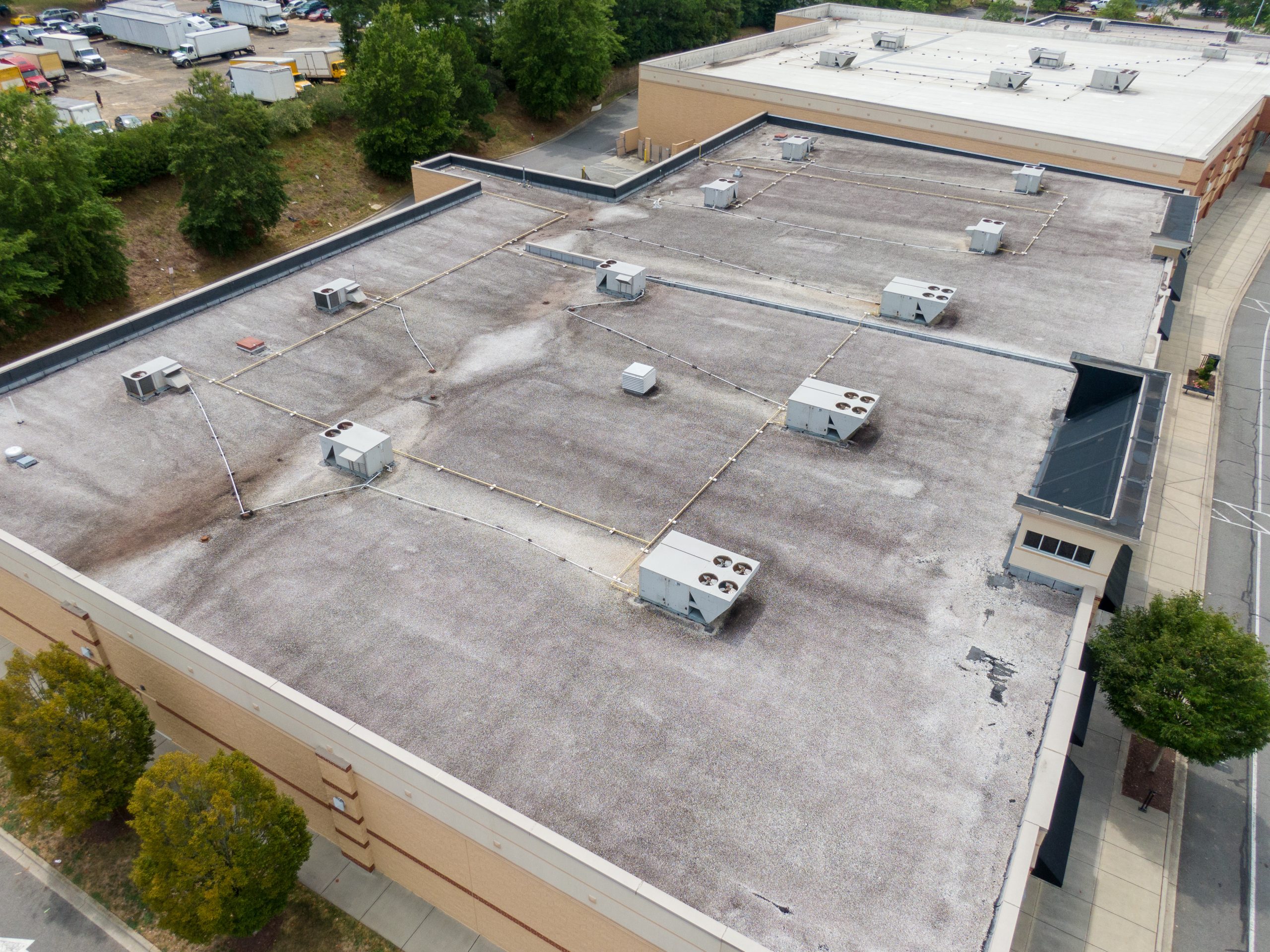 Commercial Roof Drone Inspection